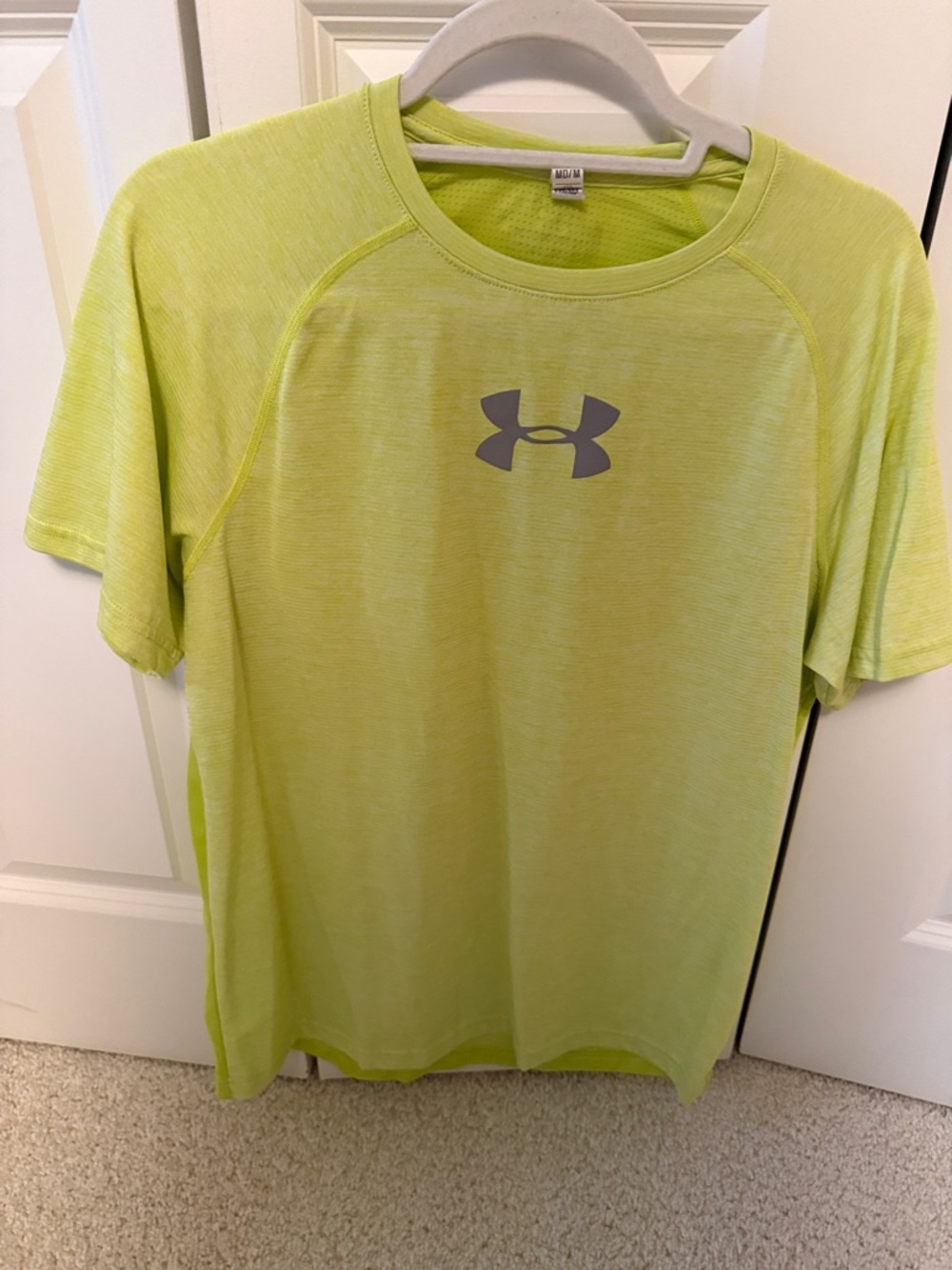 Under Armour Men's Short Sleeve Performance Tee in Lime